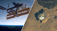 Space station astronaut spots ‘ghostly’ image staring at them from Earth