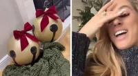 Stacey Solomon's hilarious reaction as fans blast DIY Christmas decorations
