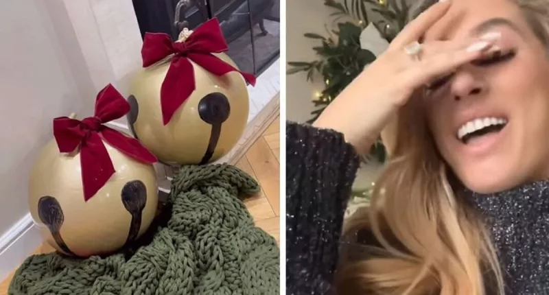 Stacey Solomon's hilarious reaction as fans blast DIY Christmas decorations