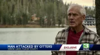 Matt Leffers recounted the 'life and death' moment he had while being attacked by sea otters