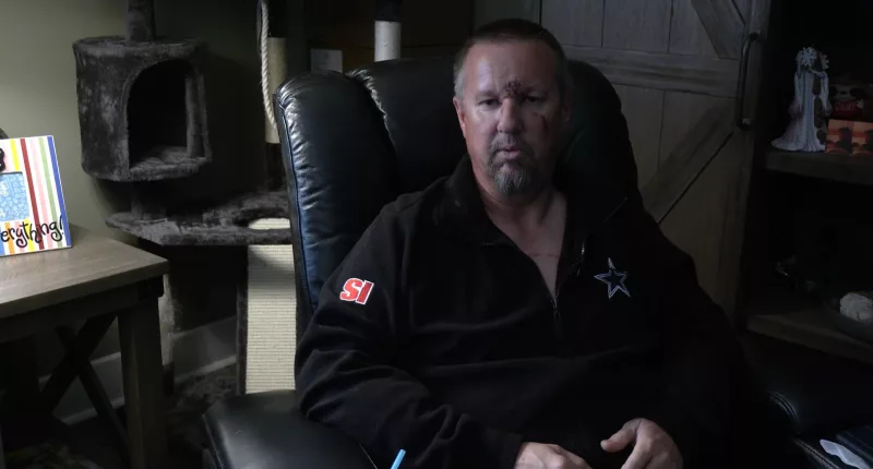 Scott Cooper is currently recovering from a dog attack that led to deep wounds on his face and forearms
