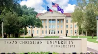 Texas Christian University increases tuition, meaning it costs less to attend Harvard