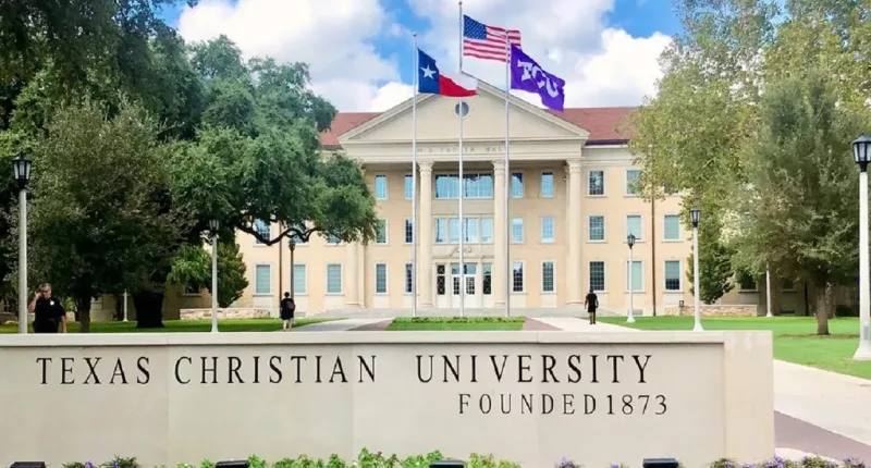 Texas Christian University increases tuition, meaning it costs less to attend Harvard