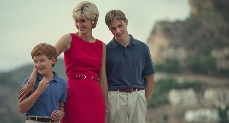 The Crown series 6 depicts William and Harry's last call with Diana