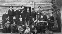 A group photo of The Hatfields