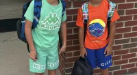 Lucas' children, Jayden and Maurice were found covered in blood in their home after each being shot in the head, they later died in a hospital