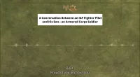 The fighter pilot father was desperately searching for his son on the radio channels
