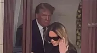 Trumps' sad goodbye after funeral of ex- president's sister Maryanne