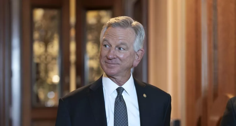 Tuberville stands behind military holds, faces GOP confrontation