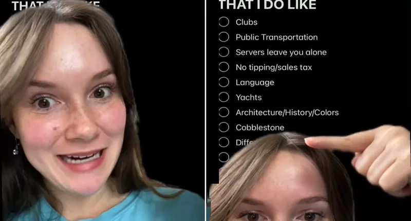 US student divides opinion with list of things she LOVES about Europe
