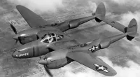 The P-38 Lightning fighter plane vanished during an attack on Italian airfields in 1943