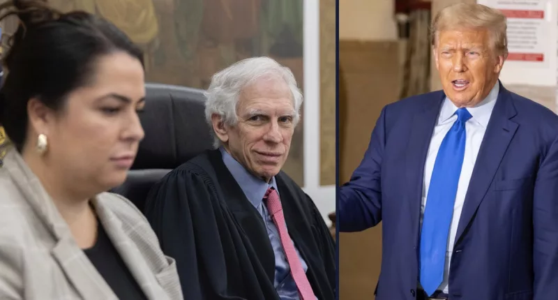What Trump said about judge in NY fraud case mistrial memo