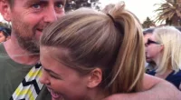 Belle Gibson pictured with Clive Rothwell