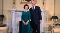Former president Lyndon Johnson and Lady Bird Johnson got married in 1934