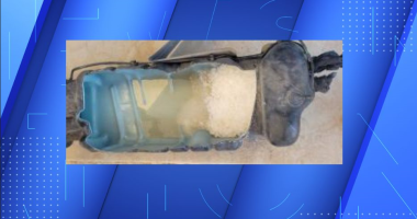 218 gallons of meth found in car gas tank by border agents in California