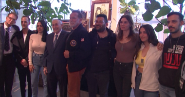Arnold Schwarzenegger spoke to brave survivors of the October 7 massacre and showed his full support to the people of Israel with a special message