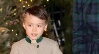 Beatrice's stepson Wolfie joins George, Charlotte and Louis at concert