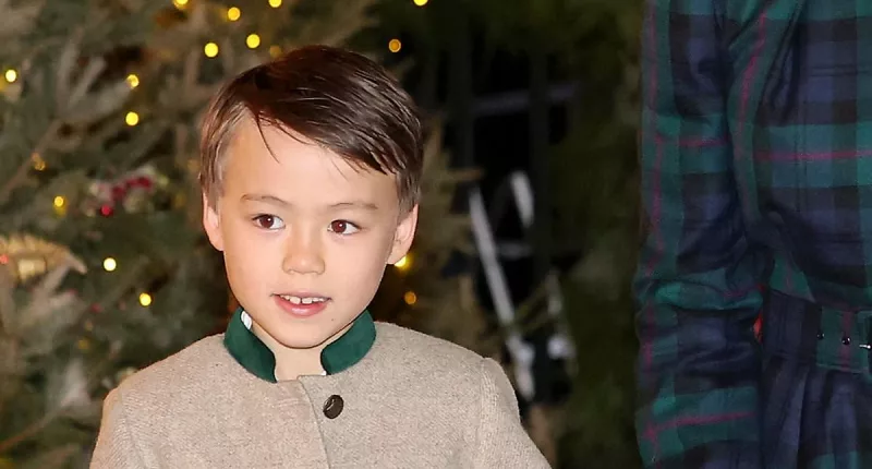 Beatrice's stepson Wolfie joins George, Charlotte and Louis at concert