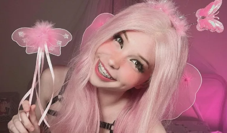Belle Delphine Without Makeup Meme: Then And Now Photo