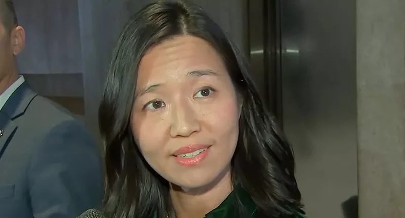 Boston's Democrat Mayor Michelle Wu DEFENDS 'no whites' holiday party