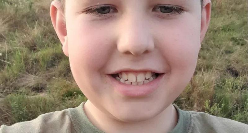 The young boy was electrocuted while putting up Christmas lights