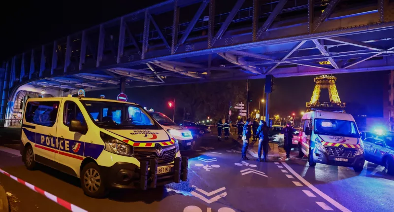 A BRIT has been injured and another tourist killed by a 'hammer-wielding attacker' near the Eiffel Tower in Paris
