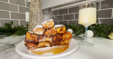 Cooking with KX: Eggnog French Toast & Holiday Eggnog Cocktail