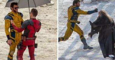 Deadpool spoiler photos show Ryan Reynolds and Hugh Jackman nastily killing huge villain