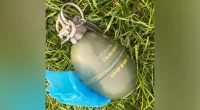 Hand grenade-shaped doggy bag causes panic at Oregon middle school