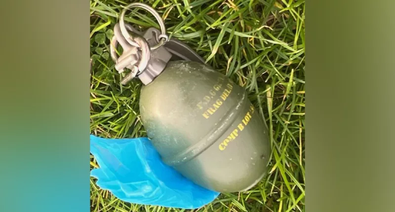 Hand grenade-shaped doggy bag causes panic at Oregon middle school