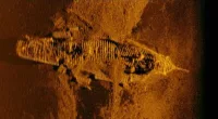 Incredible images show the second wreck discovered during the hunt for MH370