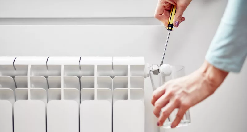 It is recommended that radiators are bled once a year