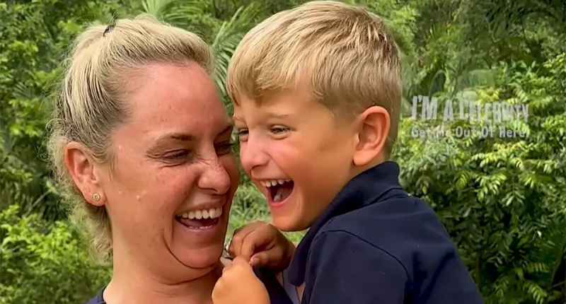 I'm A Celeb's Josie Gibson reunites with son as she says 'showdown' with co-star got axed