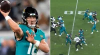 Jaguars' Trevor Lawrence throws 65-YARD touchdown pass to Jamal Agnew