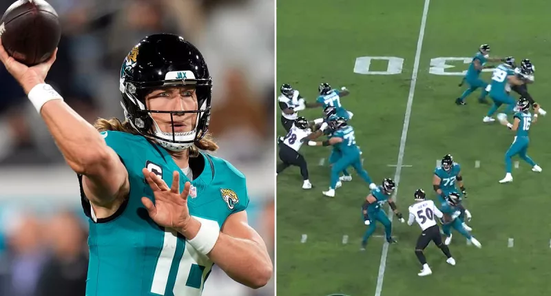 Jaguars' Trevor Lawrence throws 65-YARD touchdown pass to Jamal Agnew