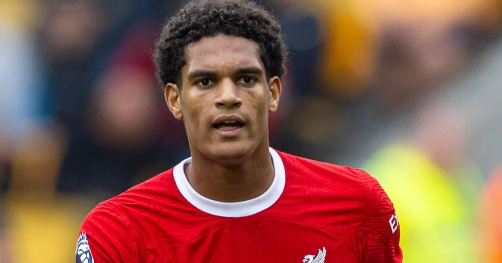 Jarell Quansah is a Liverpool footballer