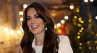 Kate Middleton arrives at annual carol concert at Westminster Abbey
