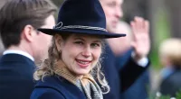 Lady Louise Windsor looks effortlessly chic in navy at Sandringham