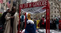 NYC pro-Palestinian protesters attempt to put damper on Christmas while clashing with police: reports
