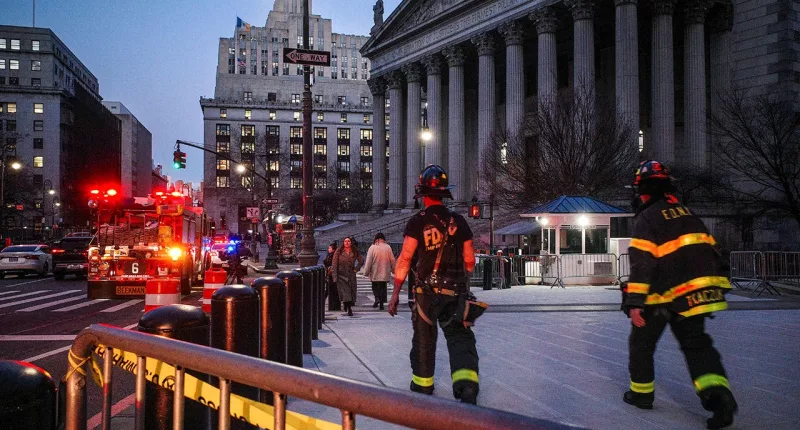New York courthouse evacuated due to arson following Trump case testimony