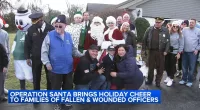 Operation Santa Chicago: Presents delivered to families of fallen, wounded Chicago police officers, partner of Officer Ella French