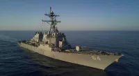 Pentagon says an American warship under attack in the Red Sea