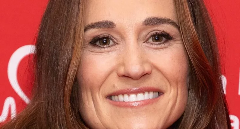 Pippa Middleton commands attention in sheer  lace dress