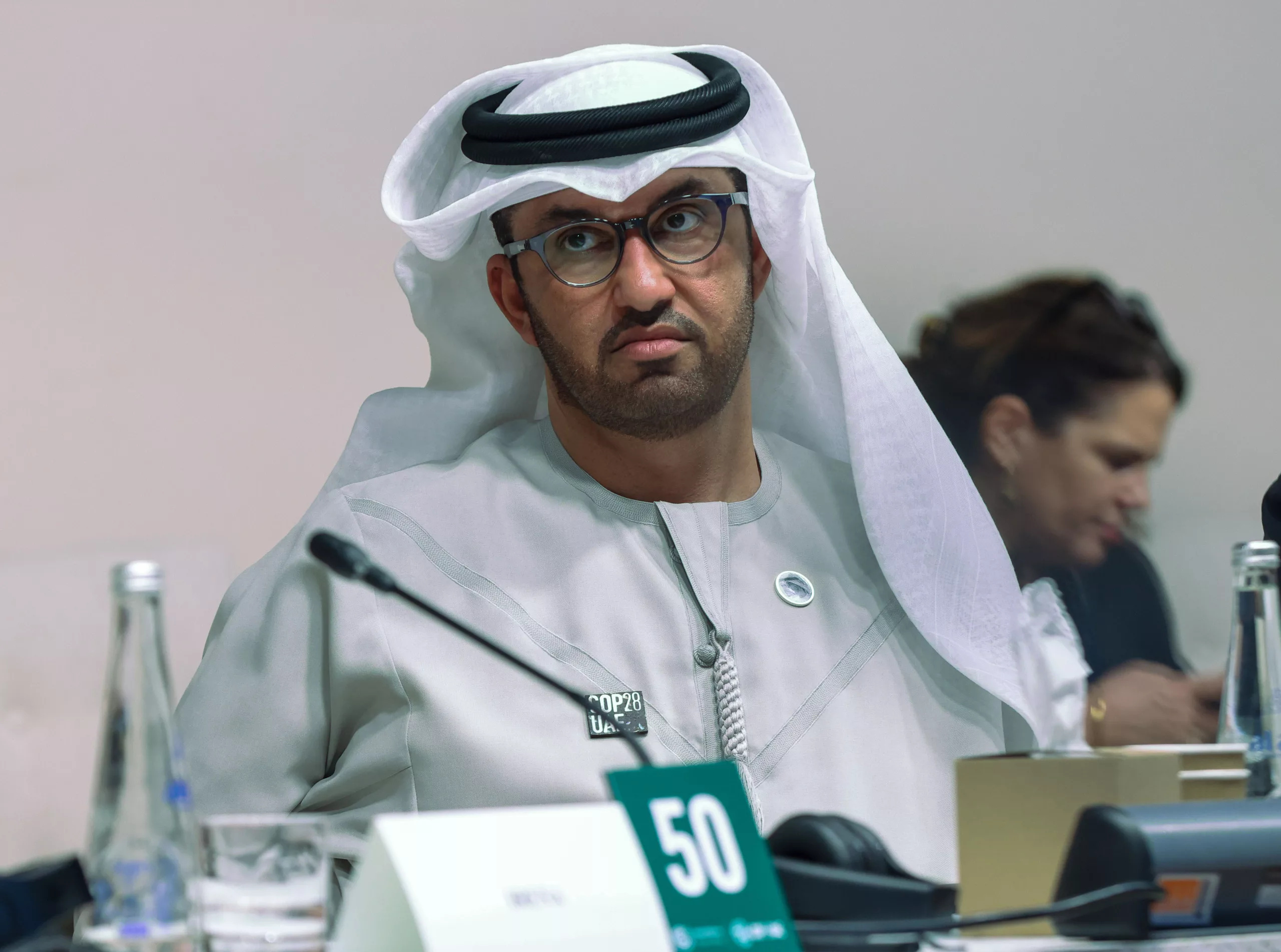 Footage uncovered by The Guardian showed Sultan Ahmed Al Jaber saying he believed phasing out the use of petrol and gas would not reduce the global temperature