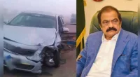 Rana Sanaullah Car Accident