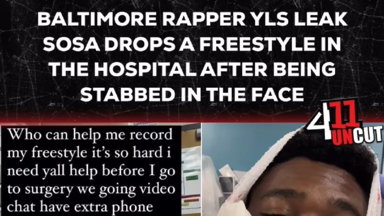Rapper Leak Sosa Stabbed: Left A Dreadful Cut On His Face