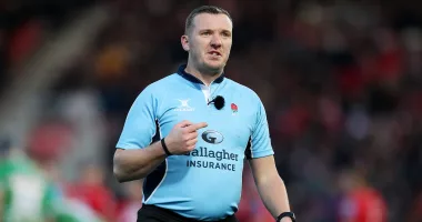 Rugby World Cup final official, 38, reveals he's 'taking a break' from officiating - as he claims 'criticism' and 'abuse online' are his reasons for stepping away from the sport