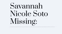 Savannah Soto Missing