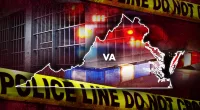 Stabbing suspect dead, policewoman wounded after Virginia gunfight