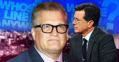 Stephen Colbert Told Guest Drew Carey They Had 'Beef' After Being Publicly Embarrassed On Whose Line Is It Anyway